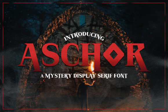 Aschor: A Modern Display Font for Magical Editorial Design