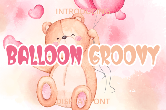 Balloon Groovy: The Playful Display Font for Vibrant Web Design