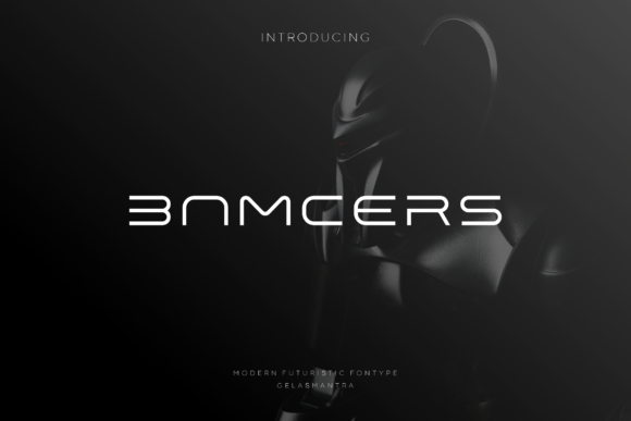 Bamcers: The Futuristic Display Font for Modern Web Design