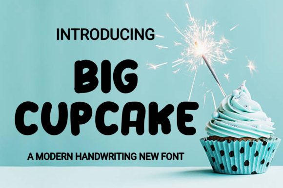 Big Cupcake: The Perfect Display Font for Handmade Products