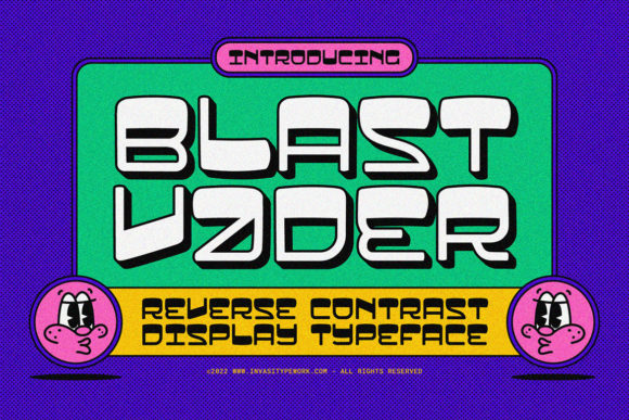 Blastvader: The Display Font That Powers Real Campaigns