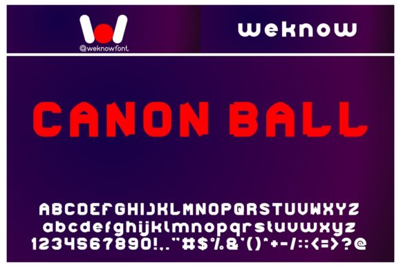 Canon Ball: The Bold Typeface That Elevates Digital Branding