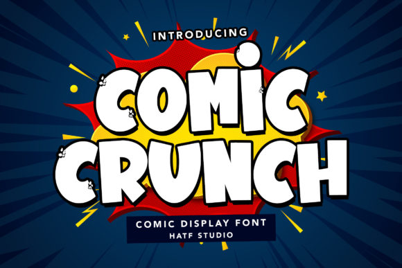 Comic Crunch: The Bold Typeface That Transforms Campaign Headlines
