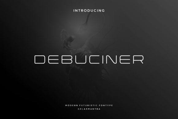 Debuciner: The Futuristic Display Typeface for Modern Web Design