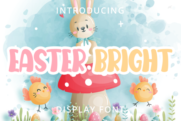 Easter Bright: A Magical Display Typeface for Modern Web Design