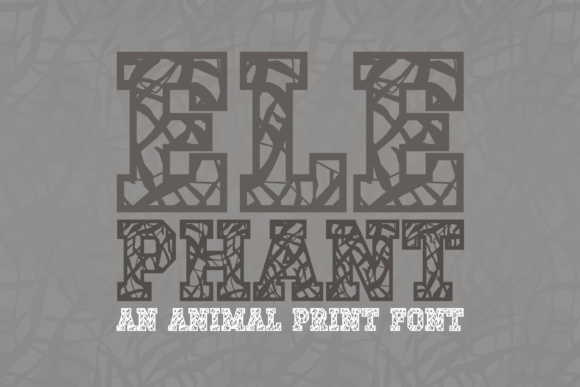 Elephant: The Playful Display Font That Elevates Campaign Creativity