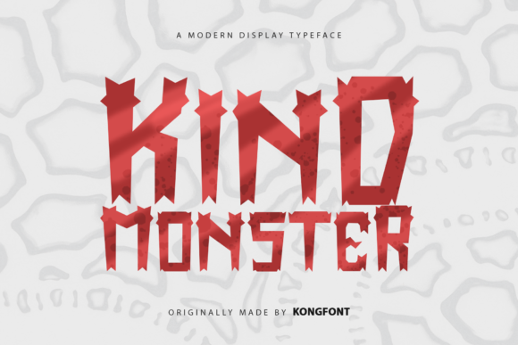 Kind Monster: The Perfect Display Font for Handmade Brands