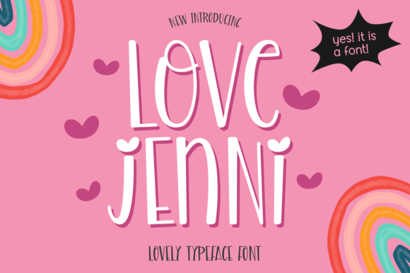 Love Jenni: The Playful Typeface That Elevates Editorial Design