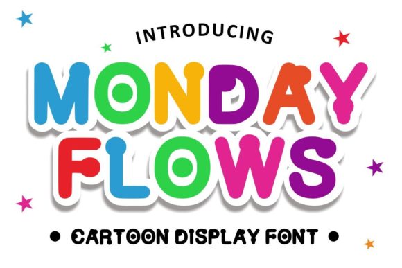 Monday Flows: A Display Typeface for Warm Editorial Design