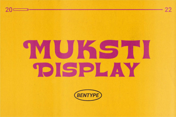 Muksti: The Cool Display Font That Elevates Digital Branding