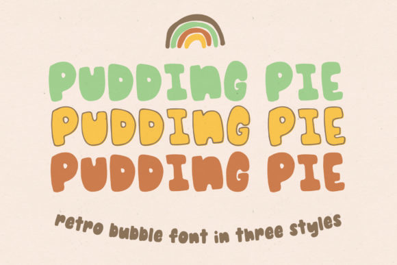 Pudding Pie: The Playful Typeface That Transforms Small Business Branding