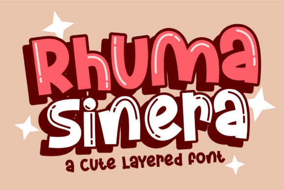 Rhuma Sinera: The Playful Display Typeface for Modern Web Design