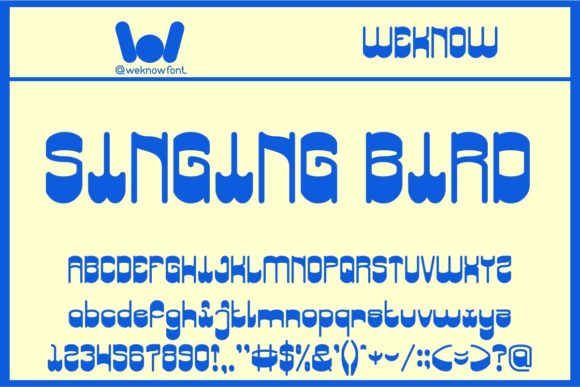 Singing Bird: The Display Font That Transforms Digital Brand Identity
