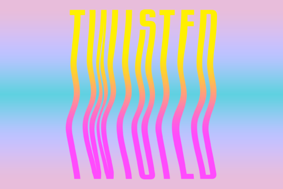 Twisted: A Display Typeface for Bold Editorial Design