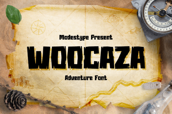 Woocaza: The Perfect Display Font for Handmade Crafts